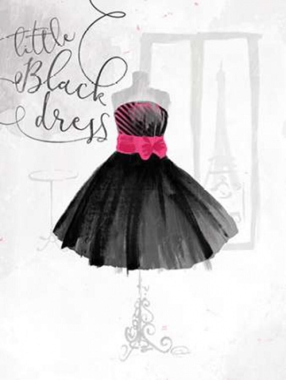 Little Black Dress Poster Print by OnRei OnRei - Item # VARPDXONRC133A